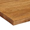 vidaXL Tischplatte 60x30x2,5 cm Rechteckig Massivholz Mango