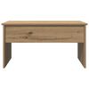vidaXL Couchtisch Artisan-Eiche 80x50,5x41,5 cm Holzwerkstoff