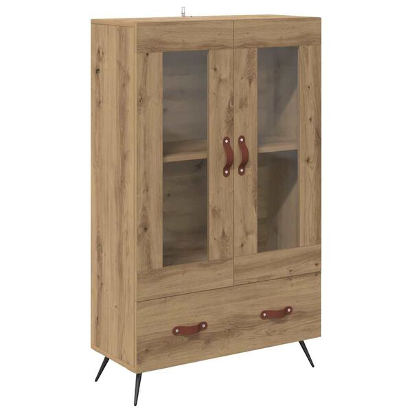 vidaXL Highboard mit Schubladen Artisan-Eiche 69,5 x 31 x 115 cm