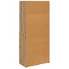 vidaXL Highboard Artisan-Eiche 80 x 42,5 x 185 cm Holzwerkstoff