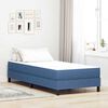 vidaXL Bettmatratze mit Matratze Blau 90 x 190 cm Stoff