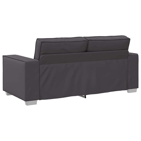 vidaXL Sofa Grau 180 x 80 x 84 cm Stoff