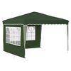 vidaXL Pop-up Partyzelt Gr&uuml;n 288 x 288 x 245 cm Oxford-Stoff
