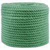 vidaXL Juteseil 14 mm Gr&uuml;n 100% Tossa Jute