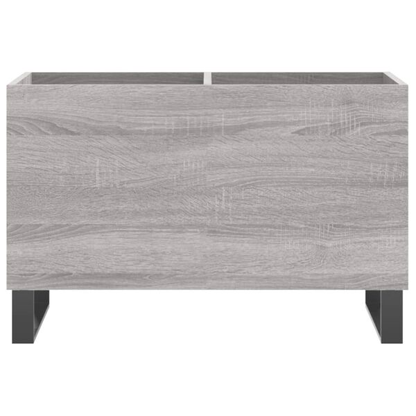 vidaXL Plattenschrank Grau Sonoma 74,5x38x48 cm Holzwerkstoff