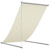 vidaXL Markise Einziehbar Creme 100x150 cm Stoff und Stahl