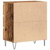 vidaXL Sideboard mit Schubladen Altholz 60 x 35 x 70 cm Holzwerkstoff