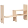vidaXL Monitorst&auml;nder (39-72)x17x43 cm Massivholz Kiefer