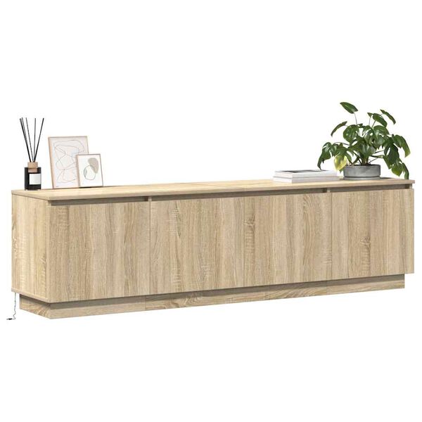 vidaXL TV-Schr&auml;nk Sonoma-Eiche 180 x 38 x 49 cm Holzwerkstoff