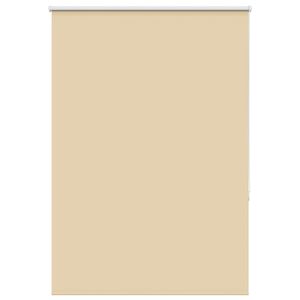 vidaXL Verdunkelungsrollo Beige 110x130 cm Stoffbreite 105,7 cm