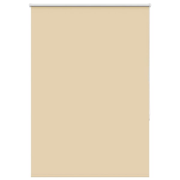 vidaXL Verdunkelungsrollo Beige 110x130 cm Stoffbreite 105,7 cm