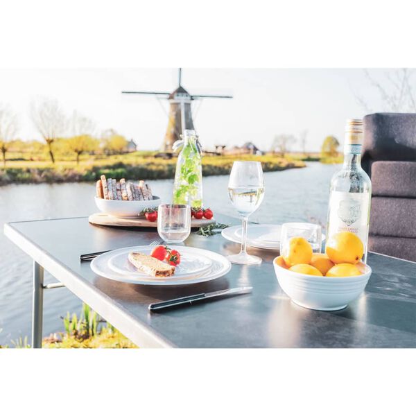 Travellife Campingtisch Klappbar Barletta Comfort 100 Grau 100x68x85cm