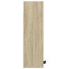 vidaXL Wand-Badschrank Sonoma-Eiche 32x20x67 cm