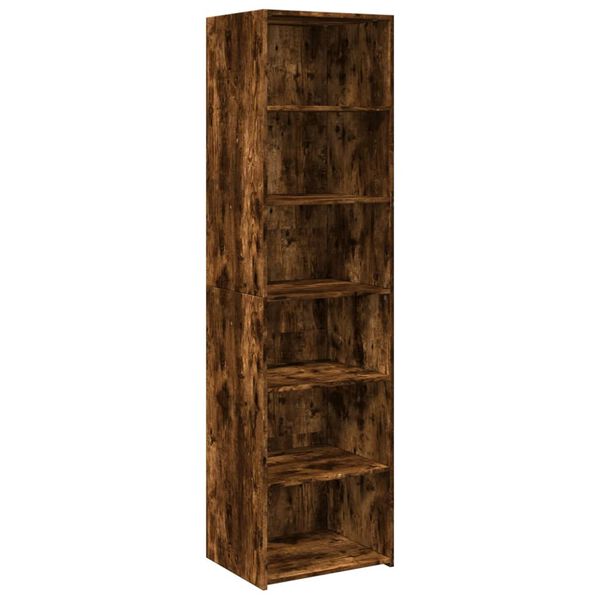 vidaXL Highboard Sonoma-Eiche 50x41x185 cm Holzwerkstoff