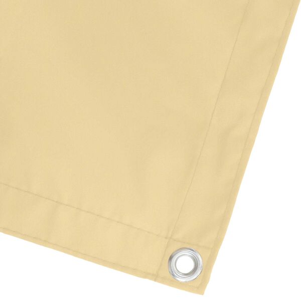 vidaXL Balkonsichtschutz Sand 110 x 800 cm Oxford-Stoff
