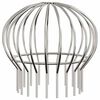 vidaXL Dachrinnenblattschutz 8 stk. Silber 160 mm Edelstahl