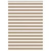 vidaXL Doppelrollo Sandbraun 165x230 cm Stoffbreite 160,9 cm Polyester