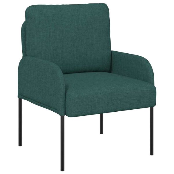vidaXL Sofas mit Kissen 55cm Dunkelgr&uuml;n Sperrholz