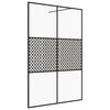 vidaXL Duschwand f&uuml;r Begehbare Dusche mit Klarem ESG-Glas 140x195 cm