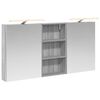 vidaXL Badezimmerschrank-Set 3 stk. 140 x 14,5 x 70 cm Holzwerkstoff