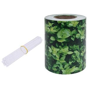 vidaXL Sichtschutzstreifen PVC 35 x 0,19 m Gr&uuml;n