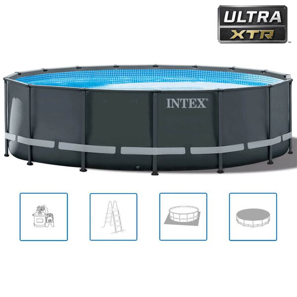 Intex Pool-Set Ultra XTR Frame Rund 488x122 cm 26326GN