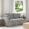 vidaXL Sofa Hellgrau Gesamtabmessungen: 158 x 78 x 80 cm (B x T x H)