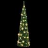 vidaXL Pop-Up-Weihnachtsbaum K&uuml;nstlich 50 LEDs Gr&uuml;n 120 cm