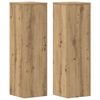 vidaXL Pflanzenst&auml;nder 2 Stk. Artisan-Eiche 25x25x80 cm Holzwerkstoff