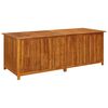 vidaXL Garten-Aufbewahrungsbox 200x80x75 cm Massivholz Akazie
