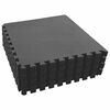 vidaXL Pool Bodenschutzmatte 24 stk. Schwarz 8,64 ㎡ EVA-Schaum