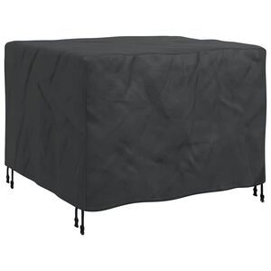 vidaXL Gartenmöbelabdeckung Schwarz 100 x 100 x 70 cm 600D