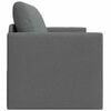 vidaXL Klappsofa Bett Dunkelgrau 124 x 71 x 78 cm Stoff