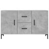 vidaXL Sideboard Betongrau 100x36x60 cm Holzwerkstoff