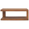 vidaXL Couchtisch 90x50x35 cm Teak Massivholz
