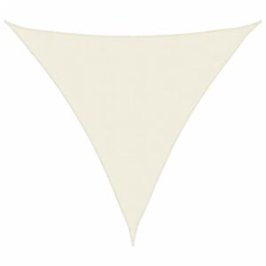 vidaXL Sonnensegel Oxford-Gewebe Dreieckig 5x5x5 m Creme