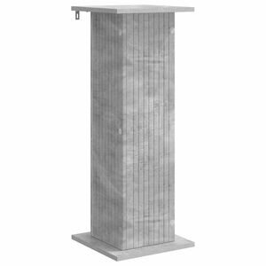 vidaXL Pflanzenst&auml;nder Betongrau 30,5 x 30 x 80,5 cm Holzwerkstoff