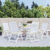 vidaXL Gartenstuhl-Kissen 6 Stk. Creme 50x50x2 cm Oxford-Gewebe