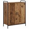 vidaXL Schuhschrank 76 x 36,5 x 93 cm Holzwerkstoff Altholz