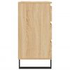 vidaXL Sideboard Sonoma-Eiche 60x35x70 cm Holzwerkstoff