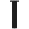 vidaXL Couchtischbeine 4 Stk. Schwarz 30 cm Stahl