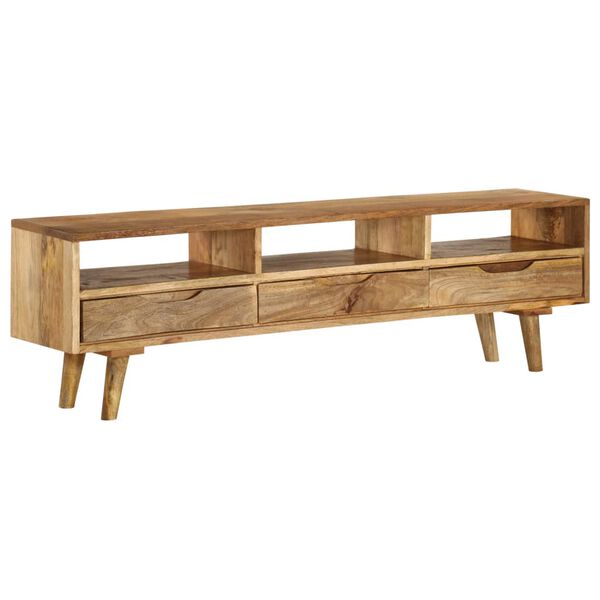 vidaXL TV-Schrank Massivholz Mango 140x30x41 cm