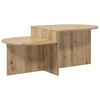 vidaXL Couchtisch Artisan-Eiche 100 x 50 x 40 cm Holzwerkstoff