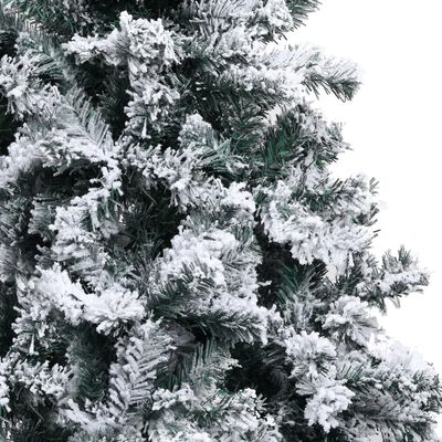 vidaXL Künstlicher Weihnachtsbaum mit Beleuchtung & Kugeln Grün 180 cm