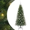 vidaXL K&uuml;nstlicher Weihnachtsbaum Gr&uuml;n 180 cm PE und PVC