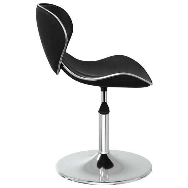 vidaXL Esszimmerst&uuml;hle 6 Stk. Schwarz Kunstleder