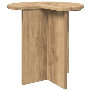 vidaXL Beistelltisch Artisan-Eiche &Oslash; 39 x 38 cm Holzwerkstoff