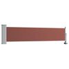 vidaXL Ausziehbare Seitenmarkise 60&times;300 cm Braun