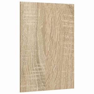 vidaXL Dekoplatten 12 Stk. Sonoma-Eiche 21 x 30 x 0,27 cm