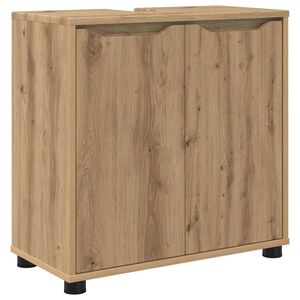vidaXL Badezimmerwaschbecken-Schrank Artisan-Eiche 60 x 30 x 60 cm